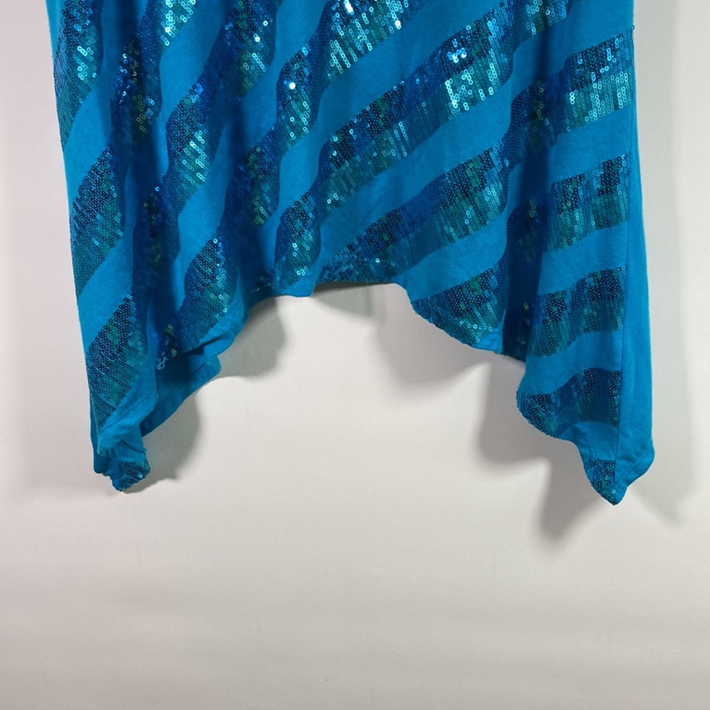 Dressbarn Short Sleeve Pullover Embellished Front Top Size 2X - Picture 8 of 10